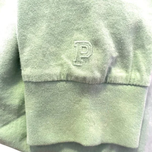 PINK Victoria's Secret Cropped Long Sleeve Henley NWT Sz M - Picture 3 of 6